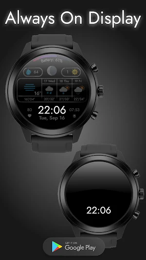 Weather watchface 3 Screenshot 3