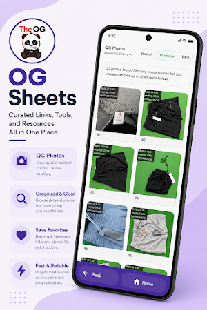 OG Sheets - QC & Finds Screenshot 2
