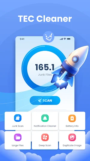 TEC Cleaner-Junk Scan&Manager Screenshot 0