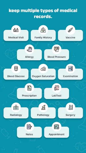 HealthDiary: Medical History Screenshot 3