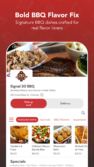 Signal 30 BBQ Screenshot 1
