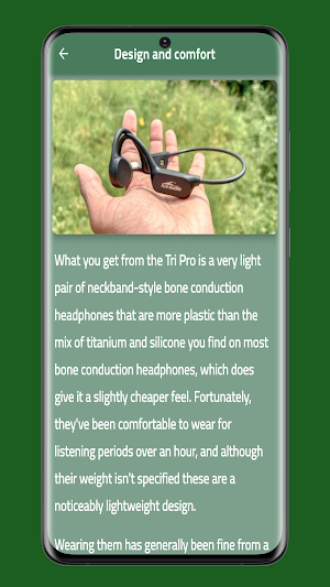 H20 Audio Tri Pro Guide Screenshot 1