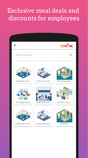 Sprink Cafe Screenshot 1