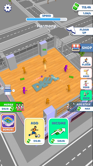 Stickman Soccer Juggle Merge Screenshot 2