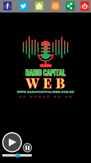 Rádio Online CapitalWeb Online Screenshot 1