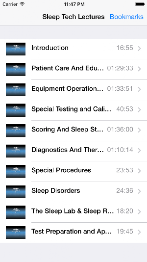 Sleep Tech Lectures Screenshot 1