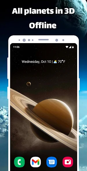 Planets Live Wallpapers Screenshot 3