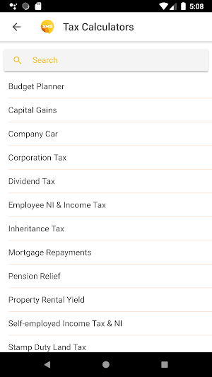 SMS Accounting Screenshot 2