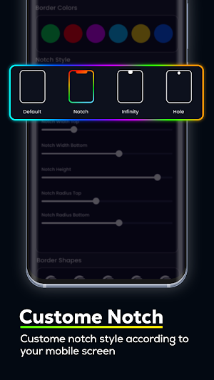Edge Lighting Color wallpapers Screenshot 2