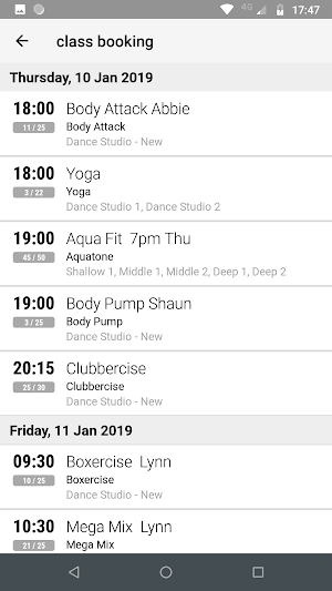Freedom Leisure Screenshot 1