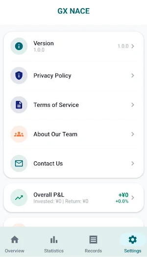 GX NACE Screenshot 2