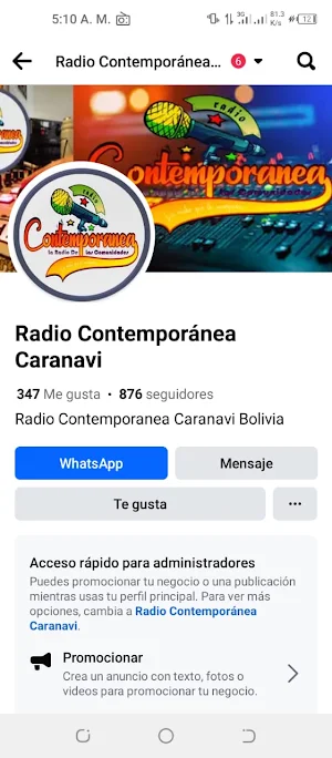 Radio Contemporanea Caranavi Screenshot 2