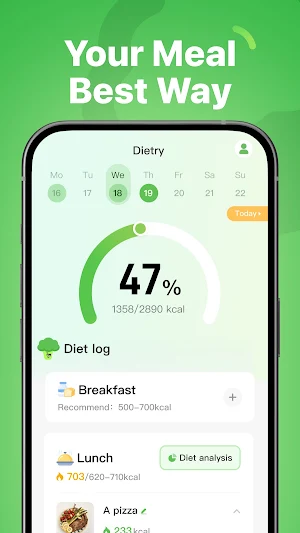 Dietry - AI Calorie Tracker Screenshot 2