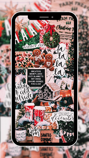 Aesthetic Christmast Wallpaper Screenshot 2