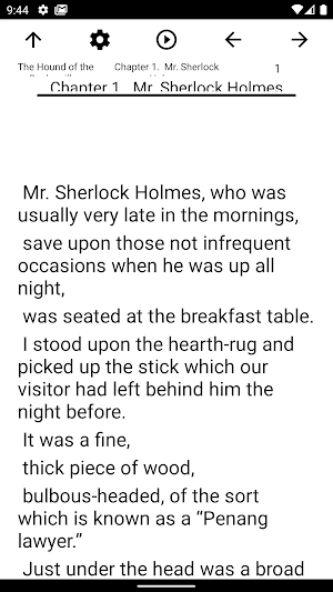 Book, The Hound of the Baskerv Screenshot 1