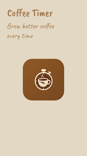 Coffee Timer - Brew Stopwatch Screenshot 0