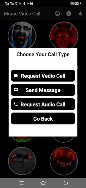 Scary Momo Horror Call Game Screenshot 1