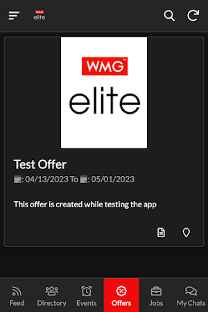 WMG elite Screenshot 2