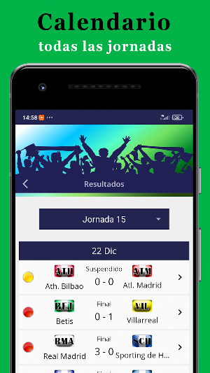 Info Liga Femenina Screenshot 0