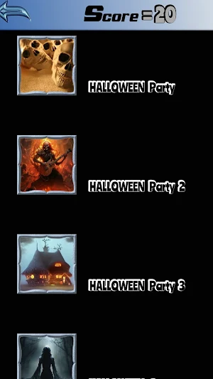 halloween party puzzle Screenshot 1