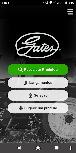 Catálogo Agrícola Gates Screenshot 0