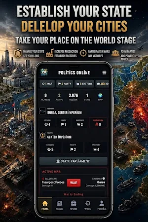 Politics Online Screenshot 0