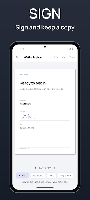 Scanner PDF Editor Screenshot 0