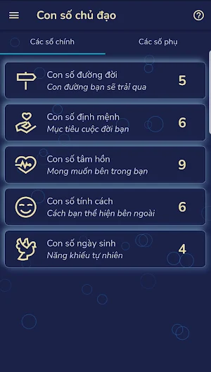 Thần số học - Tần số vũ trụ Screenshot 0