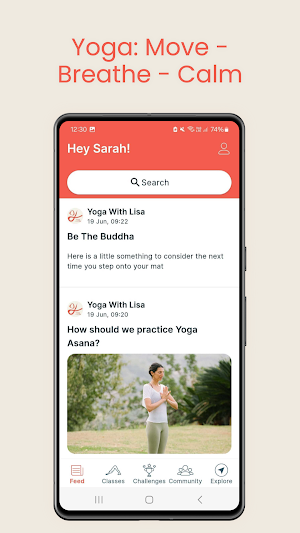Yoga With Lisa Screenshot 2