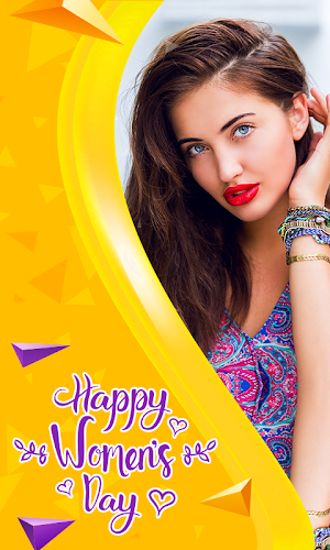 Womens Day Photo Frame Screenshot 0