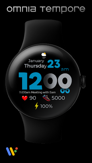 OT | Sporty Color Watch Face Screenshot 1