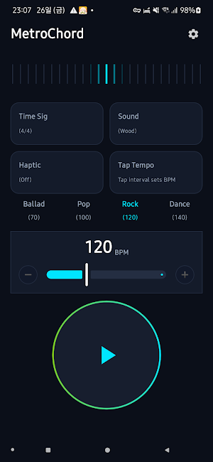 MetroChord: Precise Metronome Screenshot 0