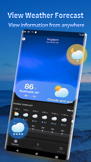 Weather Forecast - Local Forecast - Radar - Widget Screenshot 1