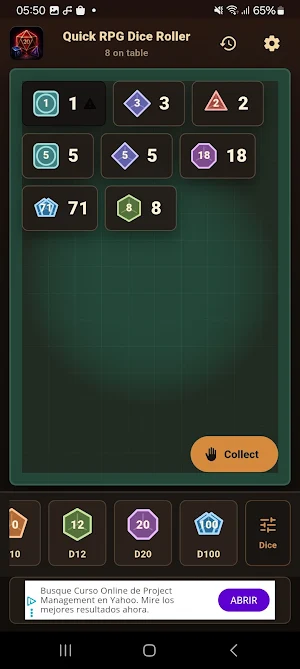 Quick RPG Dice Roller Screenshot 0