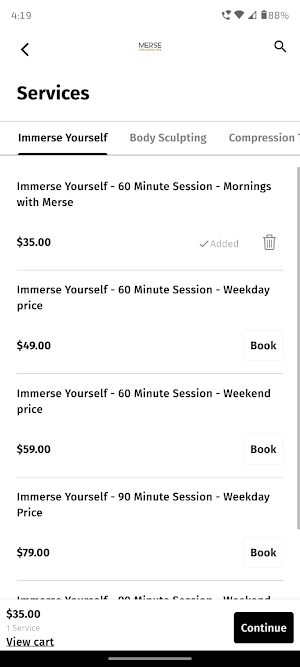 Merse Wellness Spa Screenshot 3