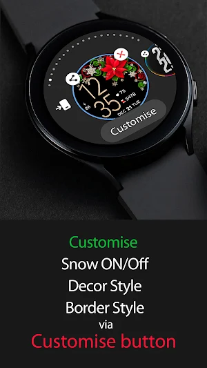 Christmas Snow On/Off Screenshot 2