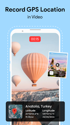 GPS Camera with Geotag Photos Screenshot 2