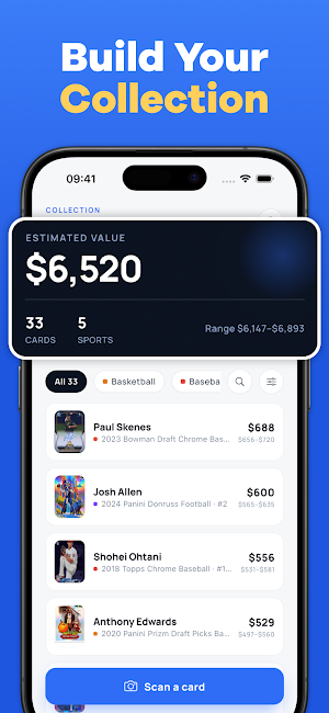 Sports Card Scanner: RookieAI Screenshot 3