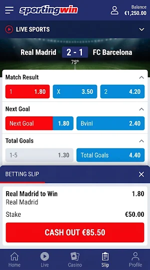 Sportingwin Screenshot 3