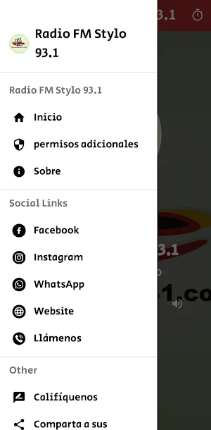 Radio FM Stylo 93.1 Screenshot 3