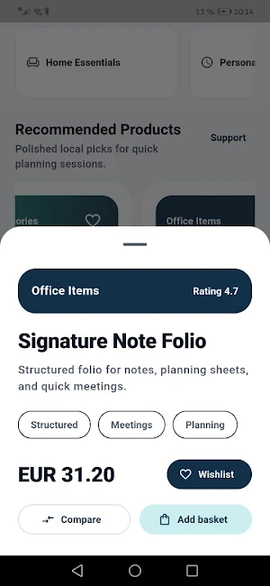 Essabri Catalog Planner Screenshot 1