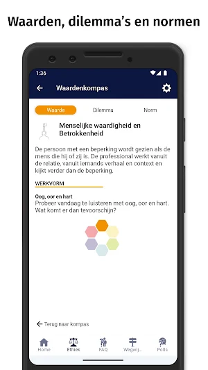 Beroepsethiek BPSW Screenshot 2