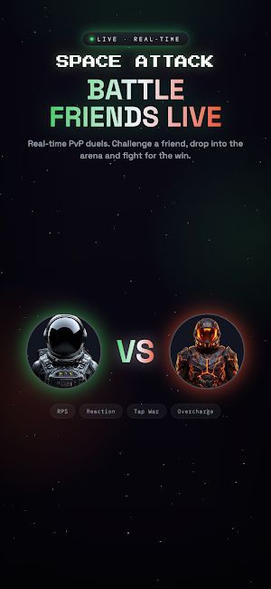 Space Attack: Idle Arcade PvP Screenshot 3