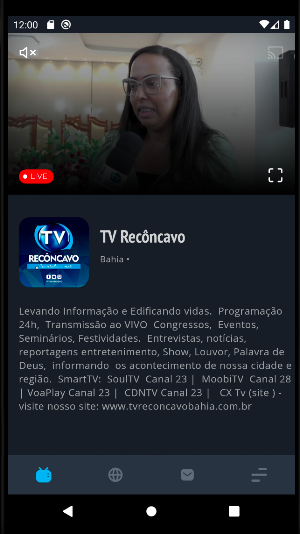 TV Recôncavo Screenshot 0