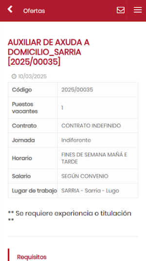DEPUTACIONLUGO EMPLEO Screenshot 0