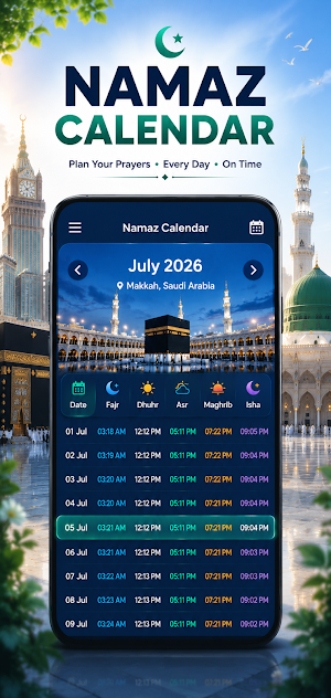 Prayer Times: Namaz Times Screenshot 1
