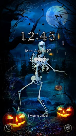 Dancing Skeleton - Wallpaper Screenshot 1