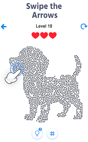 Arrow Puzzles: Tap Arrow Games Screenshot 1
