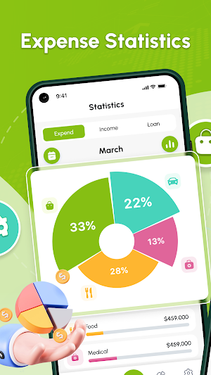 Smart Budget - Expense Tracker Screenshot 1