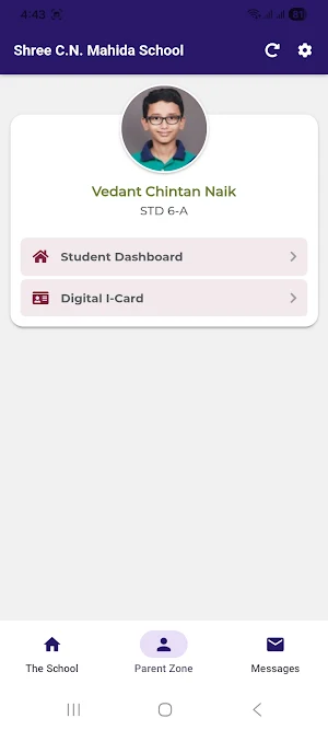C N Mahida School Screenshot 1